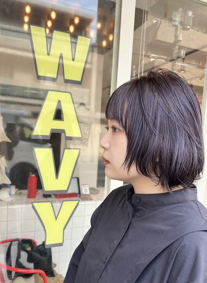 ハイライト×ラベンダー